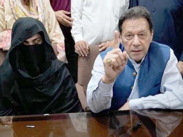 Imran Khan and Bushra Bibi Meet at Adiala Jail